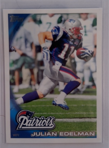 2010 Topps #325 Julian Edelman — front