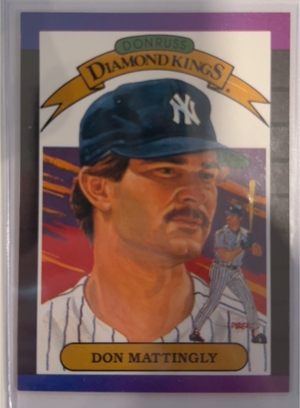 1989 Donruss Diamond Kings #26 Don Mattingly — front