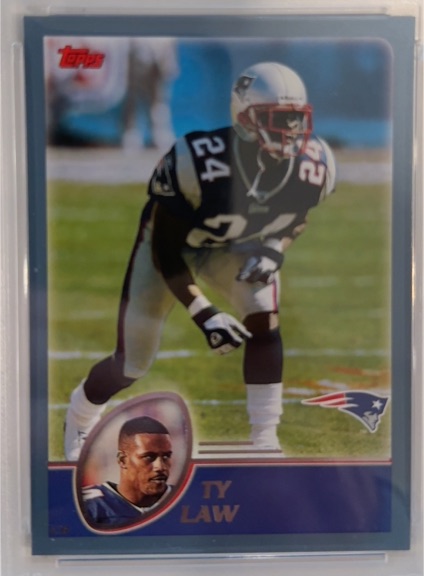2003 Topps #193 Ty Law — front