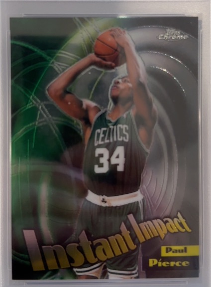 1998-99 Topps Chrome #I10 Paul Pierce Instant Impact — front