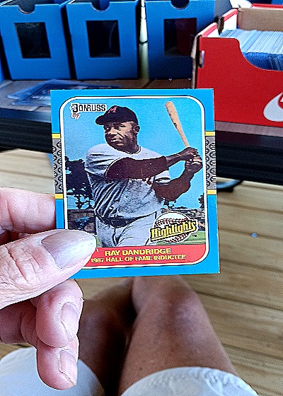 1987 Donruss Highlights #18 Ray Dandridge — front