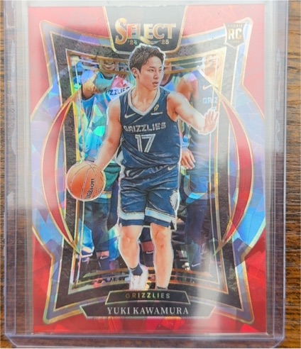 2024-25 Panini Select #76 Yuki Kawamura — front