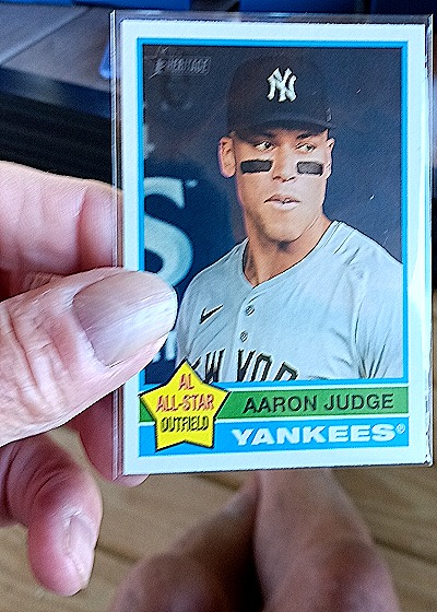 2025 Topps Heritage #380 Aaron Judge — front