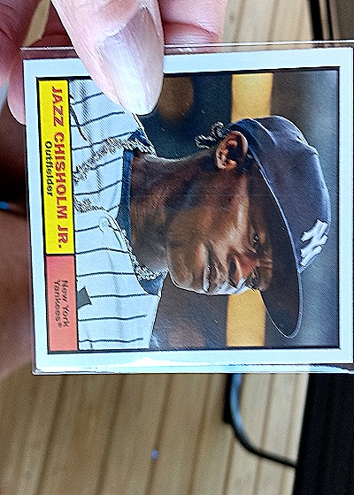 2024 Topps #289 Jazz Chisholm Jr. — front