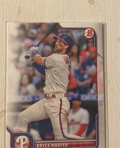2022 Bowman #16 Bryce Harper — front