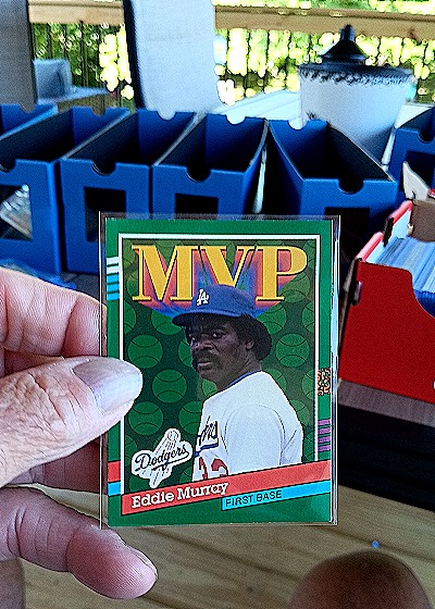 1991 Donruss MVP #405 Eddie Murray — front