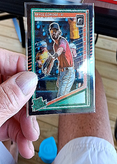2025 Donruss Optic #185 Bryce Eldridge — front