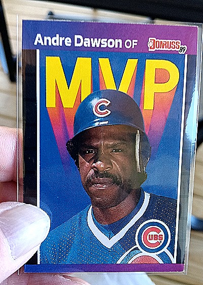 1989 Donruss #BC-8 Andre Dawson — front