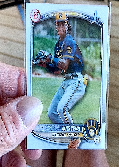 2025 Bowman #BP-38 Luis Pena — front