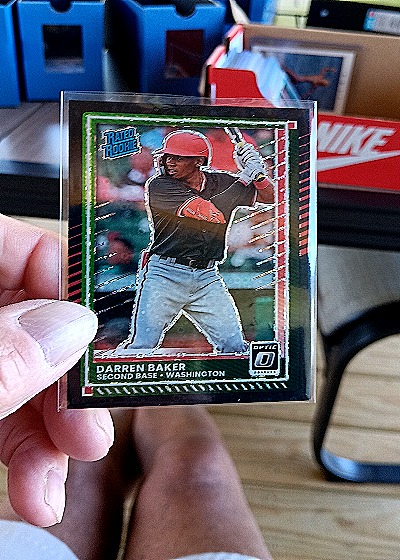 2025 Panini Donruss Optic #43 Darren Baker — front