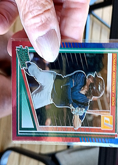 2025 Donruss Baseball Rated Prospect #158 — front