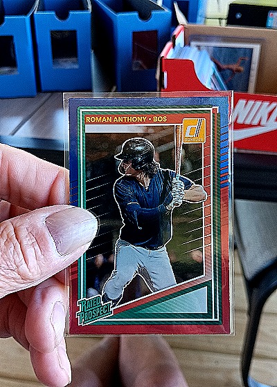 2025 Donruss #155 Roman Anthony — front
