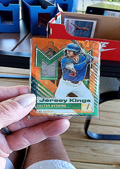 2025 Donruss Prospect Jersey Kings #PJK-DR Dalton Rushing — front