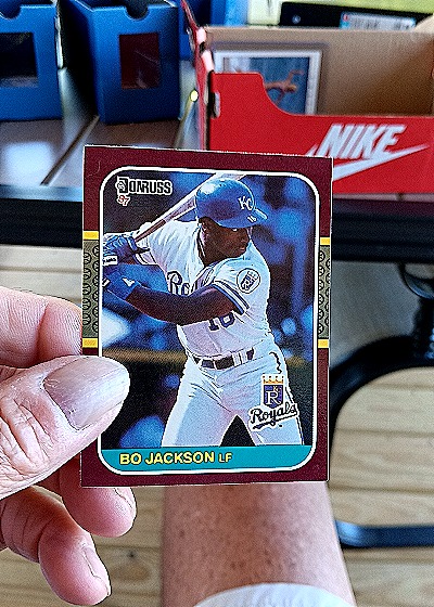 1987 Donruss Opening Day #205 Bo Jackson — front