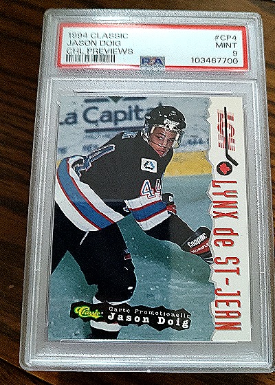 1994 Classic #CP4 Jason Doig — front