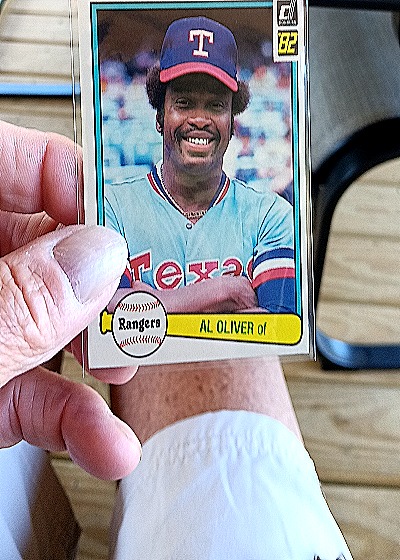 1982 Donruss #116 Al Oliver — front