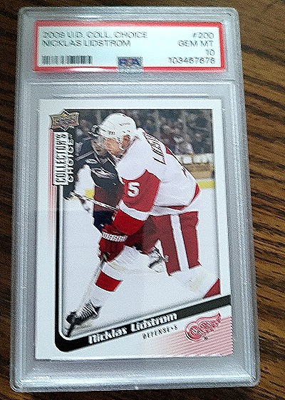 1992-93 Upper Deck Collector's Choice #200 Nicklas Lidstrom — front
