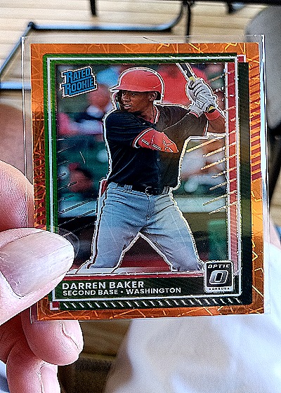 2025 Panini Donruss Optic #43 Darren Baker — front