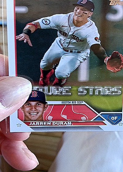 2023 Topps Series 1 #242 Jarren Duran Future Stars — front