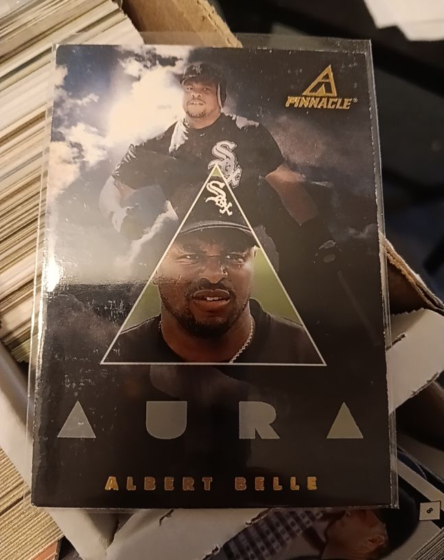 1997 Pinnacle Aura #193 Albert Belle — front
