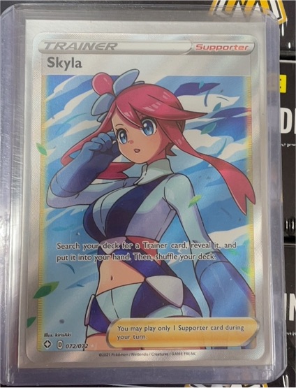 2021 Pokémon #072 Skyla — front