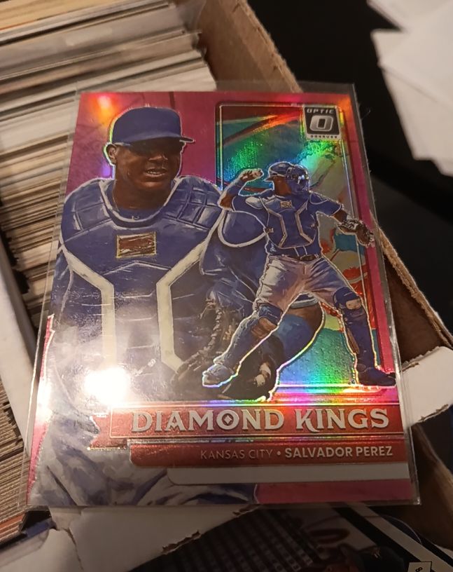 2022 Donruss Optic Diamond Kings #9 Salvador Perez — front