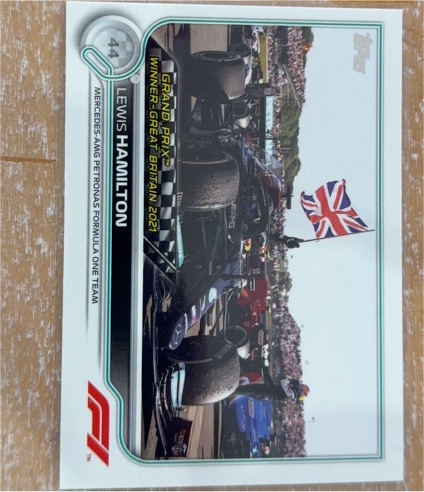 2022 Topps Formula 1 #160 Lewis Hamilton — front