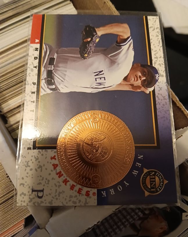1998 Pinnacle Mint #16 Andy Pettitte — front