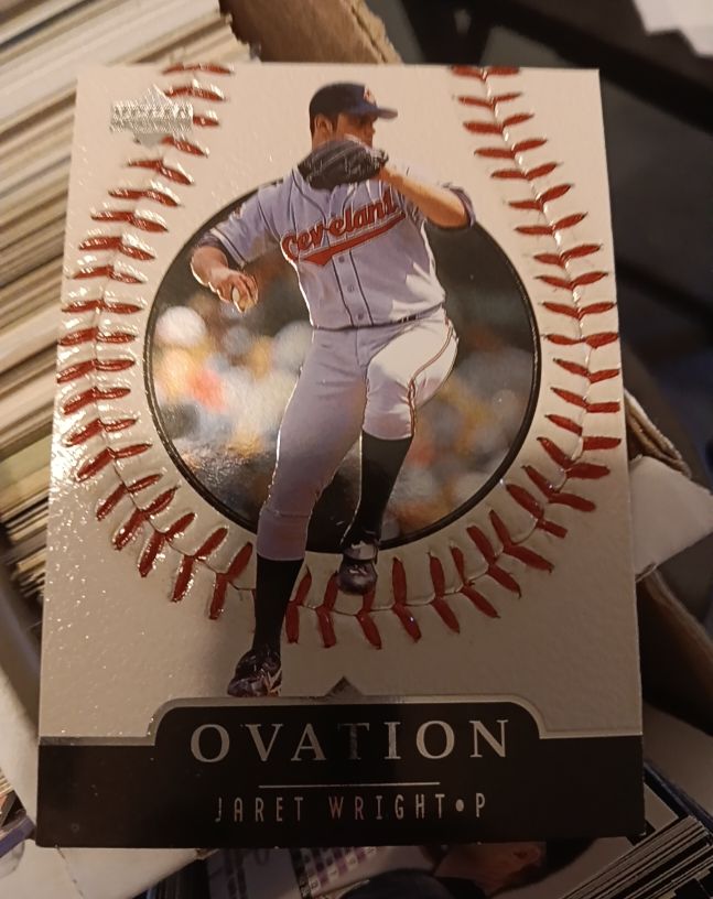 1999 Upper Deck Ovation #56 Jaret Wright — front
