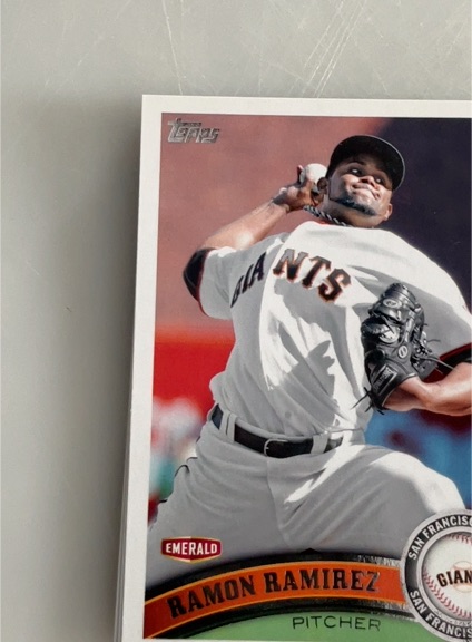 2010 Topps Emerald Ramon Ramirez — front