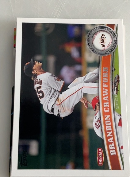 2011 Topps Update #US234 Brandon Crawford — front