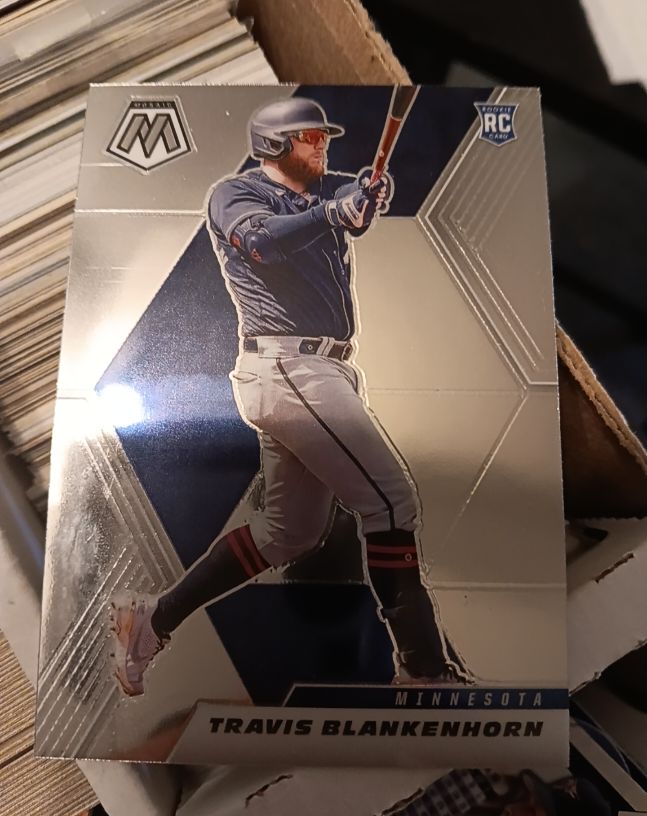 2021 Panini Mosaic #272 Travis Blankenhorn — front