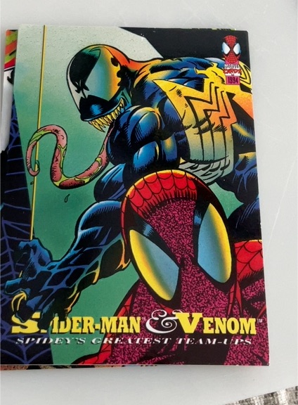 1994 Fleer Marvel Spider-Man & Venom #89 — front
