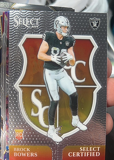 2024 Panini Select #7 Brock Bowers Select Certified Rookies — front