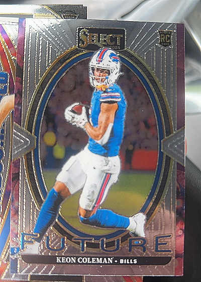 2024 Panini Select #1 Keon Coleman Select Future — front