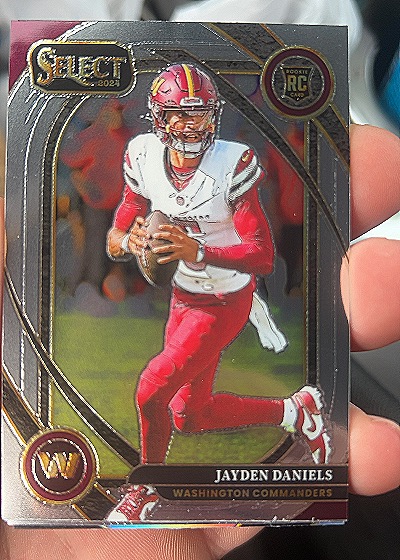 2024 Panini Select #217 Jayden Daniels — front