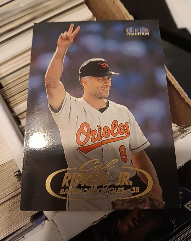 1998 Fleer Tradition #8 Cal Ripken Jr. — front