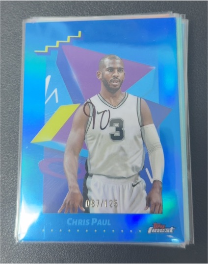 2024-25 Topps Finest #97 Chris Paul — front
