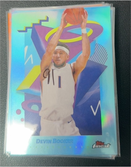 2024-25 Topps Finest #277 Devin Booker — front