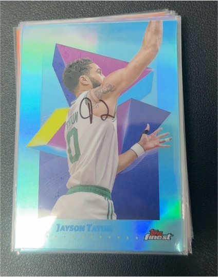 2024-25 Topps Finest #6 Jayson Tatum — front