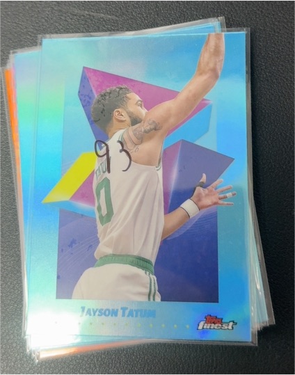 2024-25 Topps Finest #6 Jayson Tatum — front