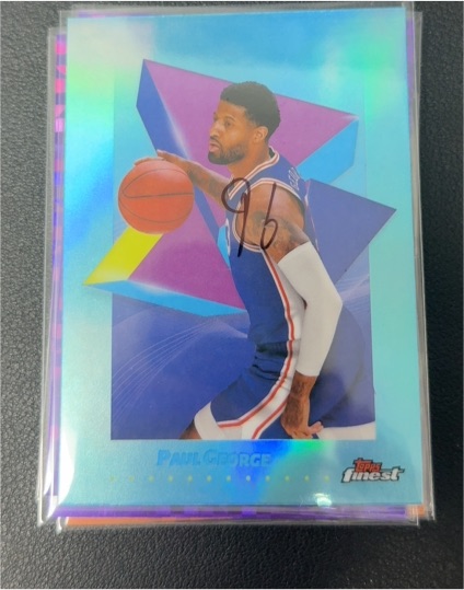 2024-25 Topps Finest #74 Paul George — front