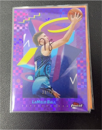 2024-25 Topps Finest #217 LaMelo Ball — front