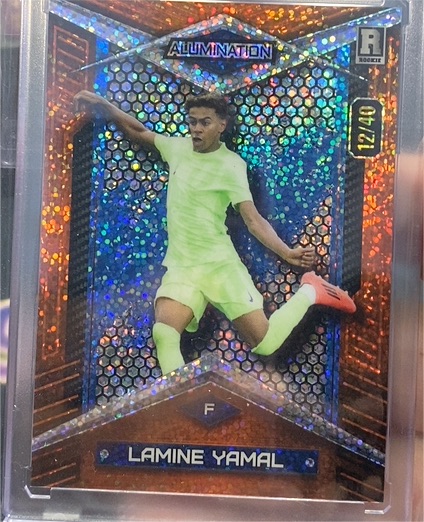 2024 Wild Card Alumination #12/40 Lamine Yamal — front
