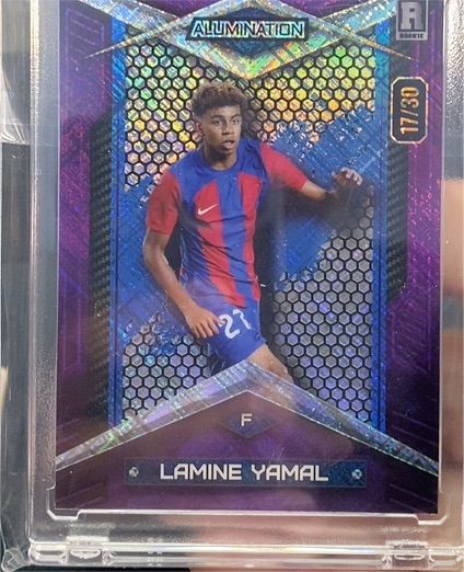 2024 Wild Card Alumination #21/30 Lamine Yamal — front
