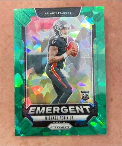 2024 Panini Prizm Emergent #20 Michael Penix Jr. — front