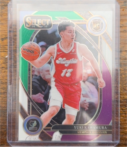 2024-25 Panini Select Courtside #287 Yuki Kawamura — front