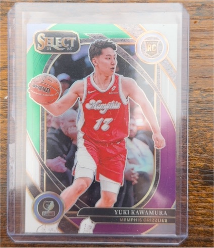 2024-25 Panini Select Courtside #287 Yuki Kawamura — front