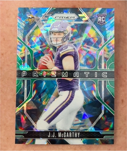 2024 Panini Prizm #8 J.J. McCarthy — front