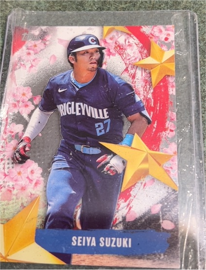 2025 Topps Series 1 Tokyo Series Stars of Japan #SOJ-4 Seiya Suzuki — front